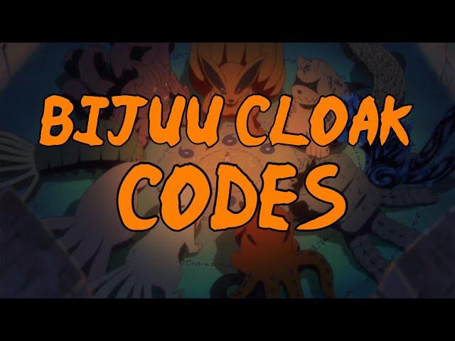 10 Bijuu Drip Cloak Codes | Shindo Life