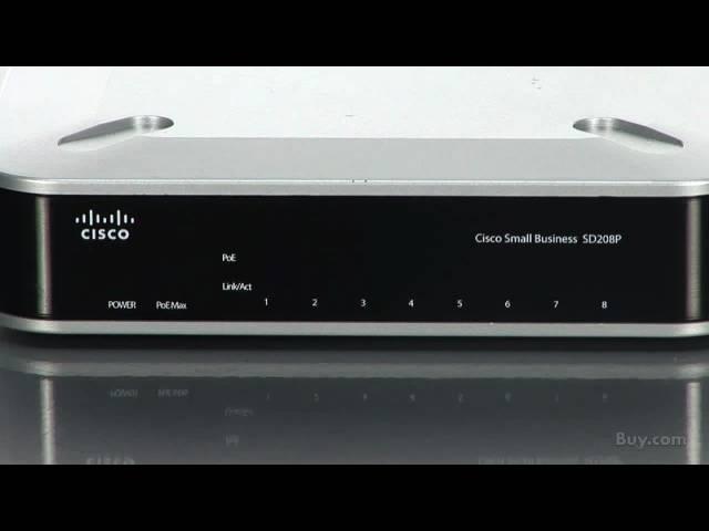 Cisco 8-Port 10/100 Switch with PoE