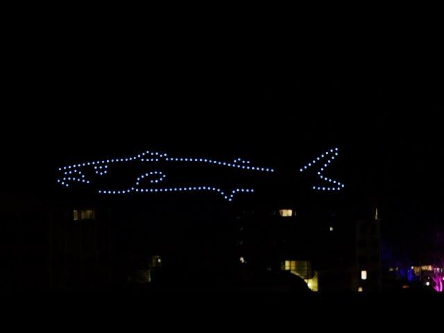 Matariki Light show - drone show 2024 dunedin