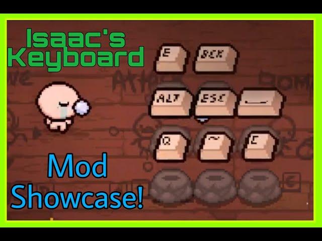 New Key-Inspired Items! Isaac's Keyboard Mod Showcase - The binding of isaac Repentance