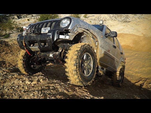 Jeep Cherokee KJ Liberty 'the DIESEL Beast' Offroad