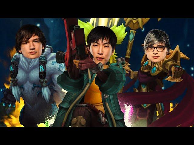 PLAYING LEAGUE with SNEAKY AND METEOS | Doublelift