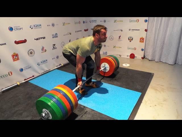 Dmitry Klokov - deadlift 295 x 2