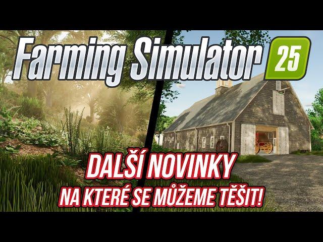 STAVBA BUDOV, VÍCE LIDÍ VE VOZIDLE A DALŠÍ NOVINKY VE FARMING SIMULATOR 25!