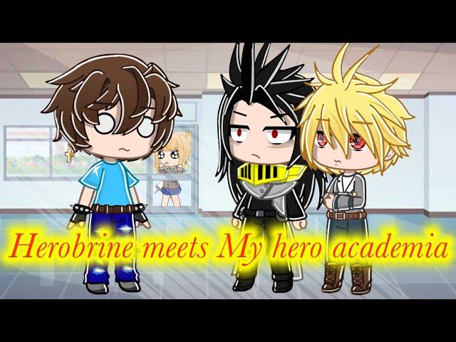 Herobrine meets My hero academia / Gacha club mini movie