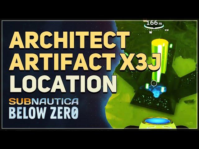 Architect Artifact X3J Subnautica Below Zero