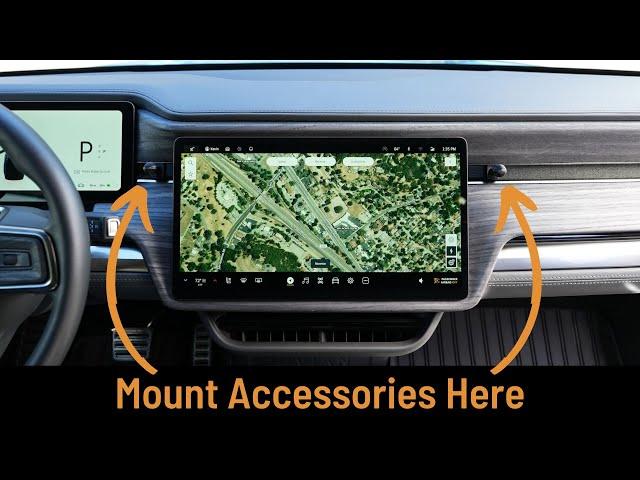 Phone Mount Dash Anchor for Rivian R1T & R1S