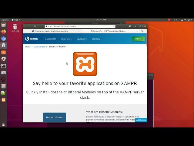 Installer Xampp sous Linux Ubuntu