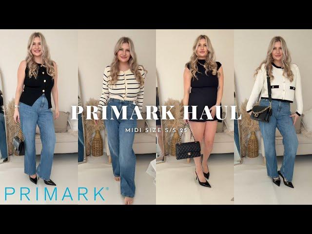 Primark Haul | Spring 2025 | Building My Casual Wardrobe | Mid Size Haul | UK