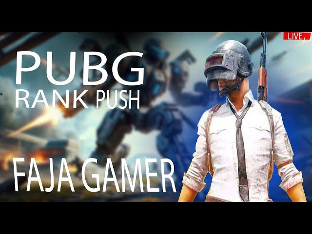 rank push qilamiz | FAJA GAMER | PUBG MOBILE