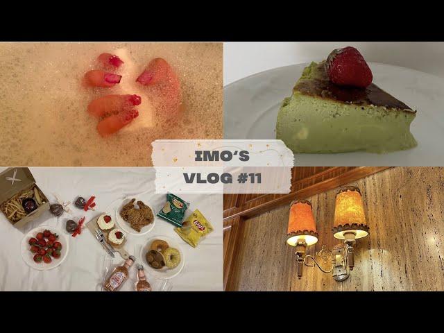 VLOG#11 r's diary④ ホテルパーティーと抹茶バスクチーズケーキ