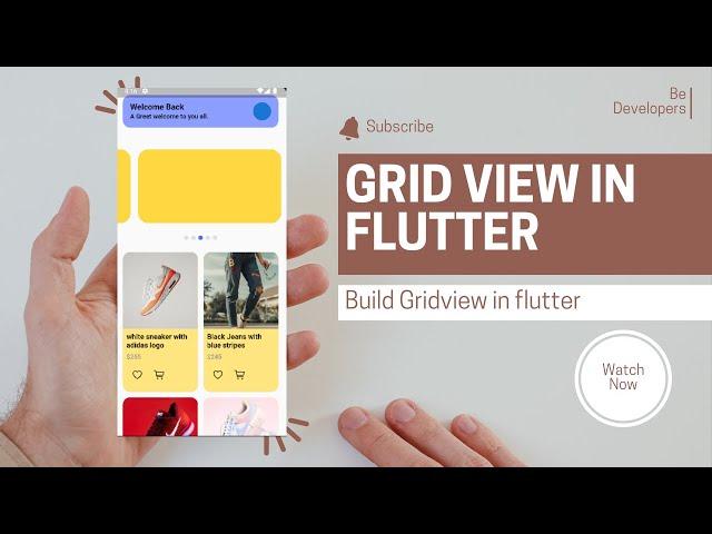 How to create GridView in flutter with any no of column. || Build Gridview in flutter with example.