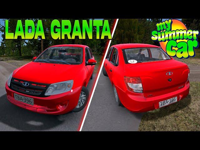 UPDATED MOD FOR THE LADA GRANTA  I My Summer Car