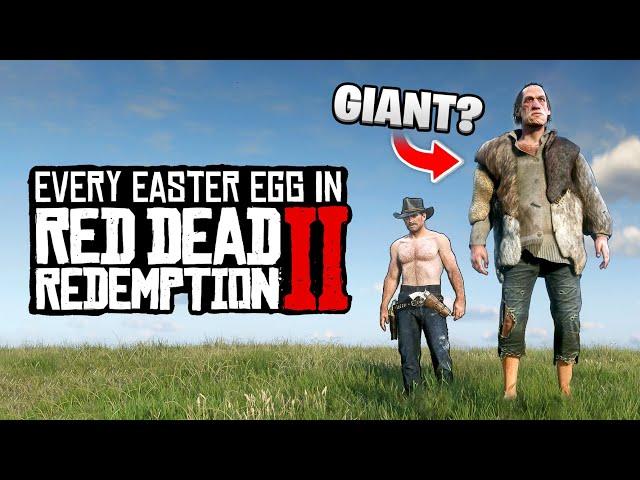 Red Dead Redemption 2 - EVERY Easter Egg & Secret