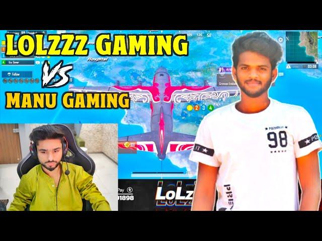 Bgmi Video LoLzZz Gaming vs Manu Gaming i Rush AJ