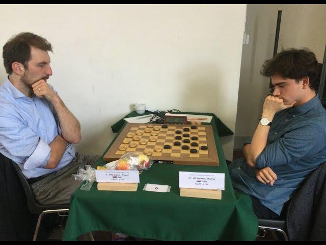 Wouter Sipma-Machiel Weistra.European Draughts Championship