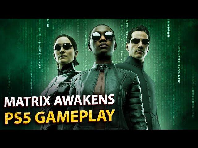 Matrix Awakens Demo - PS5 Gameplay