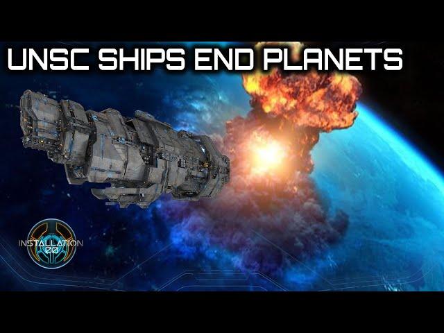 UNSC Ships Should End Planets | Lore and Theory