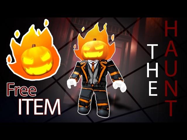 GET ALL NEW* FREE THE HAUNT* ITEMS in ROBLOX 2024 