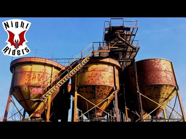 Lost Place: das alte Kieswerk bei Hannover - Night Riders Urbex