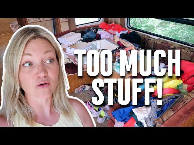 Tiny Home with Too Much Stuff  | Organize with me!