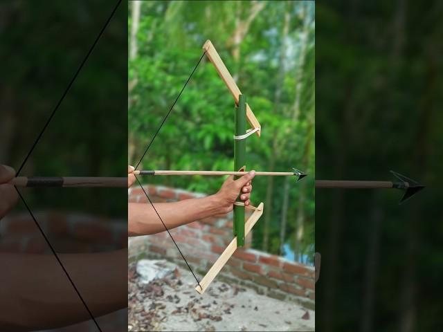 Bamboo Creations with Green Bamboo archer #Bamboo #Diy #Slingshots #Bambooart