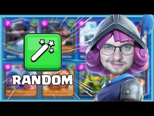  BEST FUNNY RANDOM DECK IN CLASH ROYALE