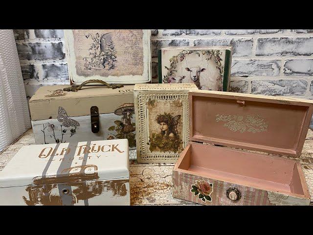 Diy Wooden Box Makeovers