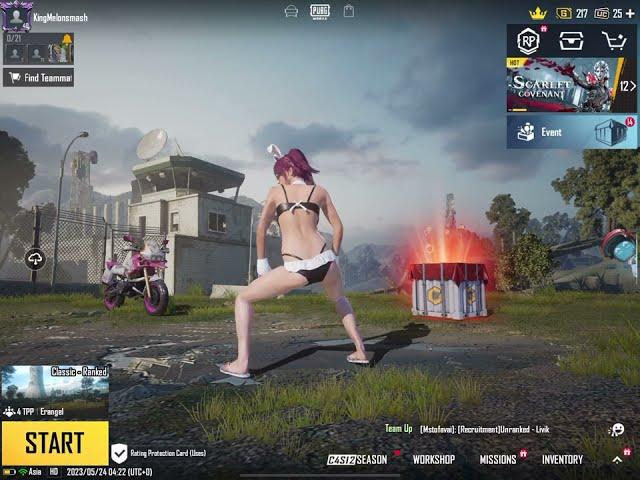 Pubg twerk emote swimsuit