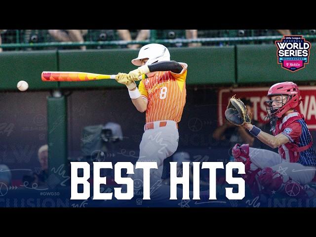 All the BEST HITS of the 2024 Little League Baseball World Series