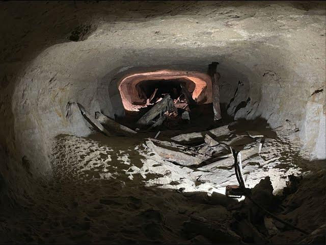 LE TUNNEL B / 1914-18. Quelque part en Picardie. AISNE