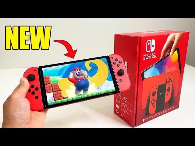 NEW Nintendo Switch OLED Mario Red Edition | 2023 Holidays Gift