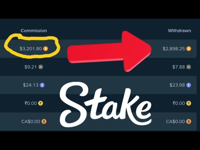 Stake Affiliate Program Explained [FREE, EASY, PROOF IT WORKS] #stake #crypto #bitcoin