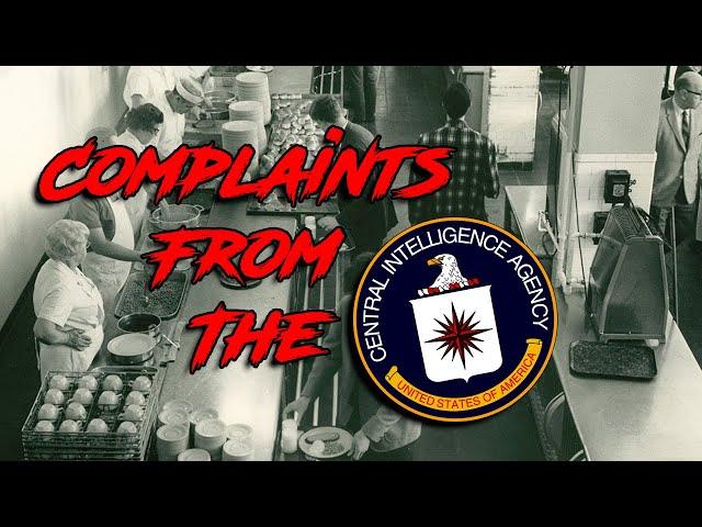 The CIA’s Cafeteria Drama