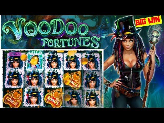 BIG WIN ⭐VOODOO FORTUNES⭐ Over 100X Live play | Free Spins