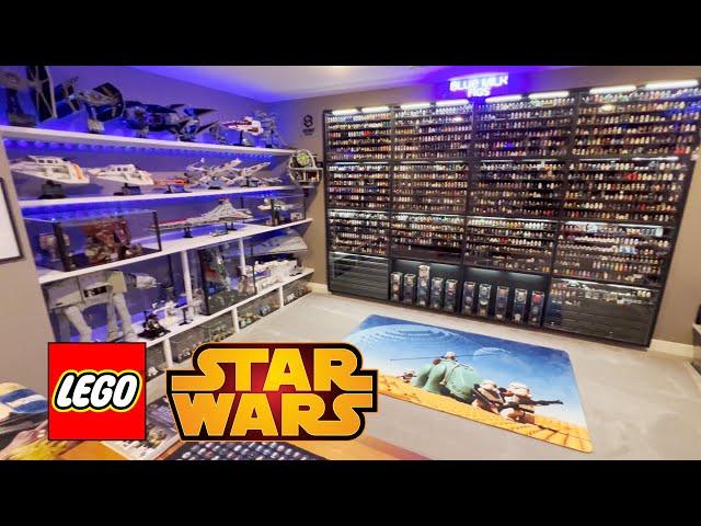 Amazing LEGO Collection Behind SECRET DOOR! Every Star Wars Minifigure & More