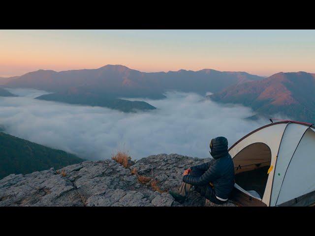 Here's why I'm addicted to backpacking. I did that! (feat. rock wall and cloud)