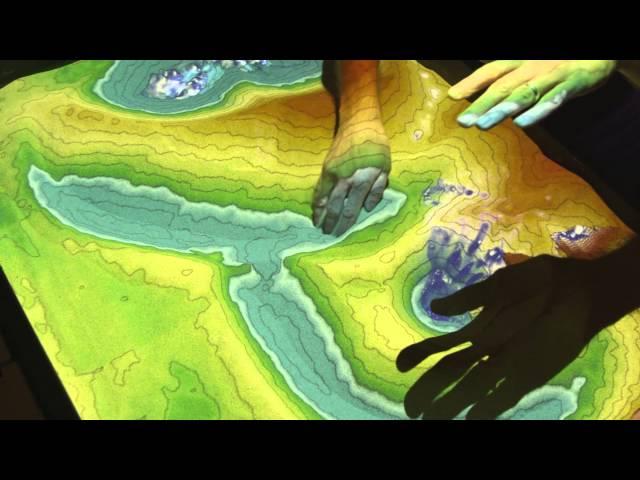 UCLA's Augmented Reality Sandbox