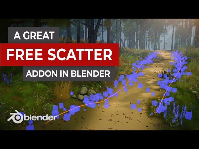 I love this free Scatter tool for Blender