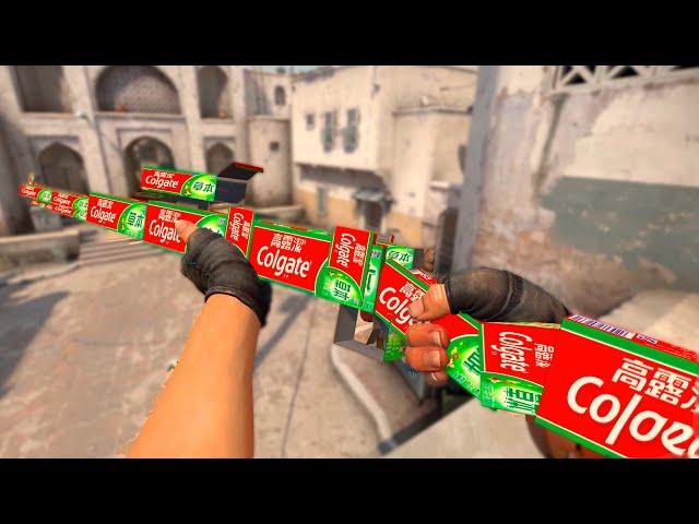 CS:GO, but weapons from your childhood: