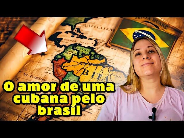 CUBANA SURPRENDIDA NO BRASIL .AQUI É IMPRESSIONANTE