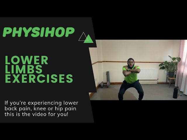 Lower Limb Rehab Exercises