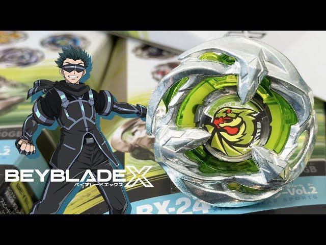 NEW STAMINA GEAR BIT! | Wyvern Gale 5-80GB PRIZE BEY Random Booster Vol. 2 Unboxing! | Beyblade X