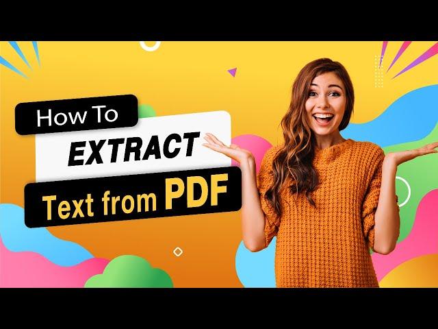 How to Extract Text From PDF for Free