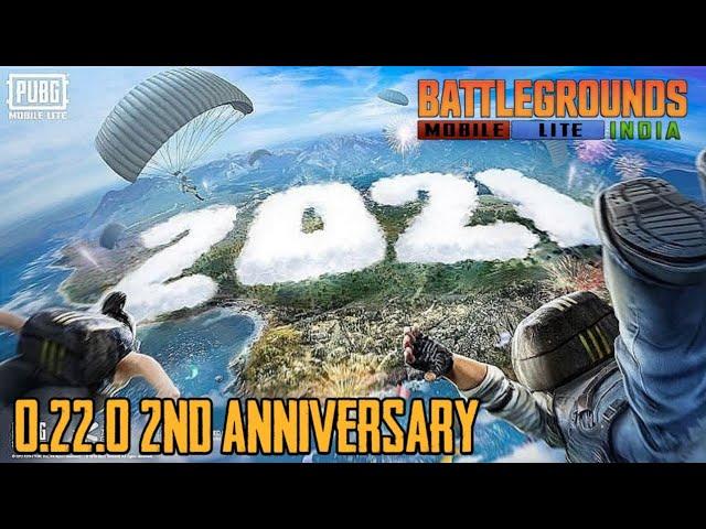 PUBG MOBILE LITE 2ND ANNIVERSARY UPDATE - BGMI LITE VERSION KAB AAYEGA