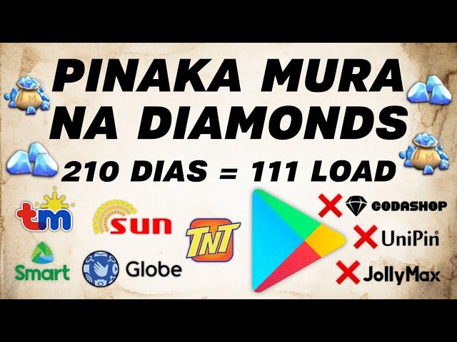 TUTORIAL |  Paano mag RECHARGE ng MURANG DIAMONDS sa ML?