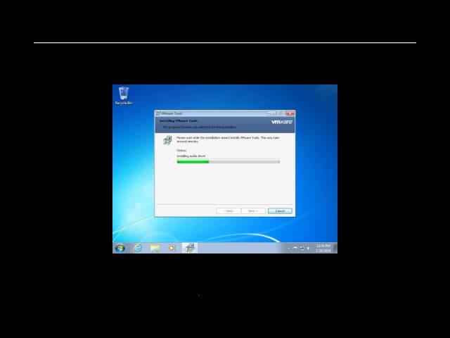 how to install vmware tools in windows 7