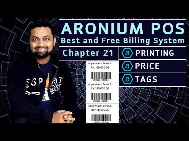 Chapter 21 - Printing Price Tags with Barcode - Aronium - Best and Free POS