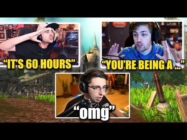 SHROUD REACTS TO HARDCORE WOW DRAMA (OnlyFangs)