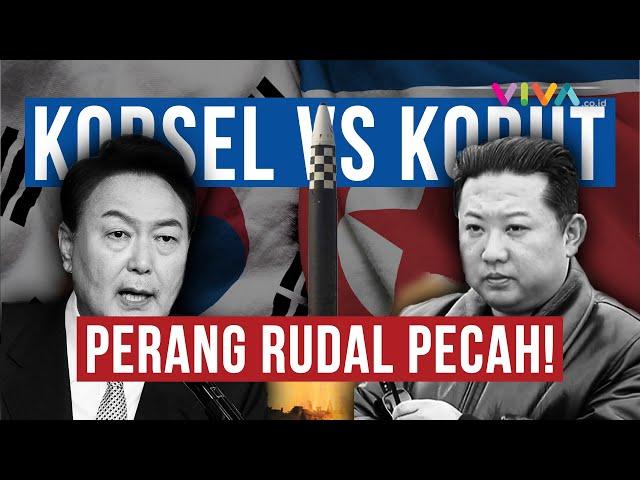 ASIA MENCEKAM, Pertama Kalinya Korut-Korsel Saling Tembak Rudal